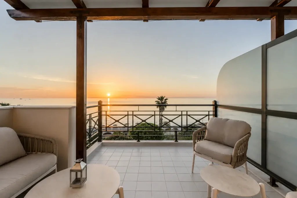 Δωμάτιο με θέα στη θάλασσα στο Plaza Hotel Zakynthos